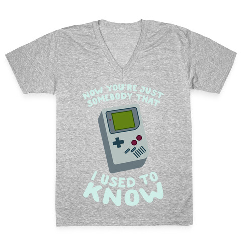 Now You're Just Somebody That I Used To Know V-Neck Tee Shirt