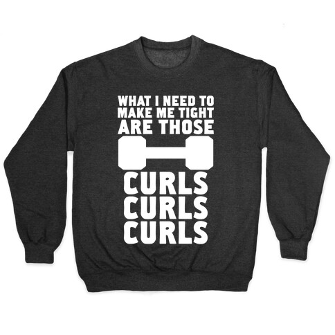 Curls, Curls, Curls Pullover