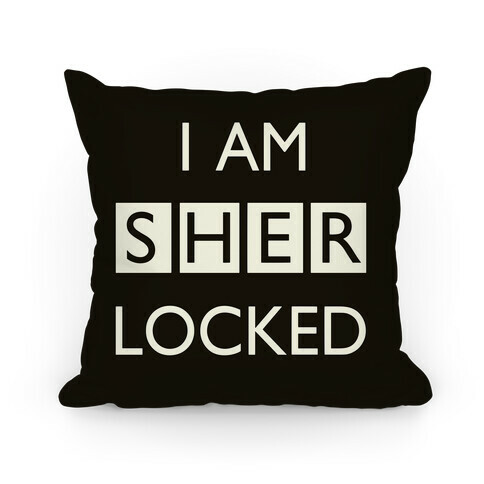 I Am Sherlocked Pillow