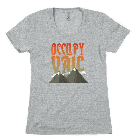 Occupy Vail Dusk Womens T-Shirt