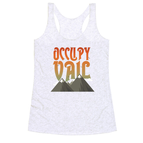 Occupy Vail Dusk Racerback Tank Top