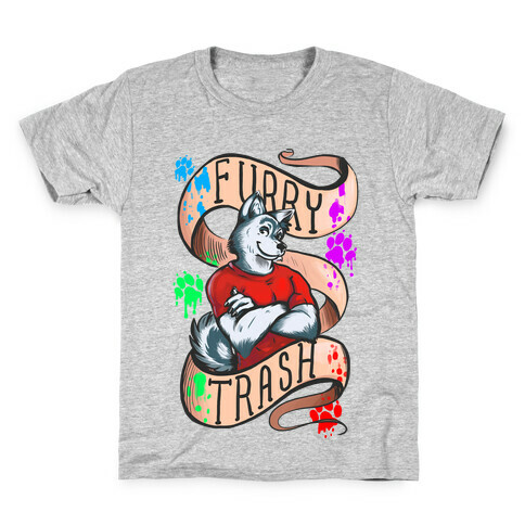 Furry Trash Kids T-Shirt