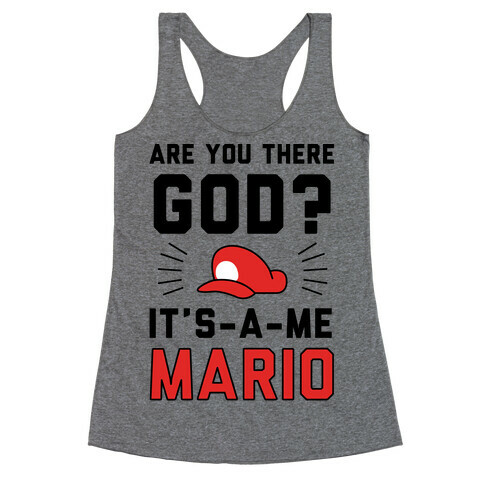 Are You There God? Racerback Tank Top