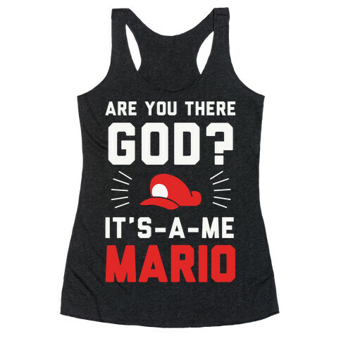 Are You There God? Racerback Tank Top
