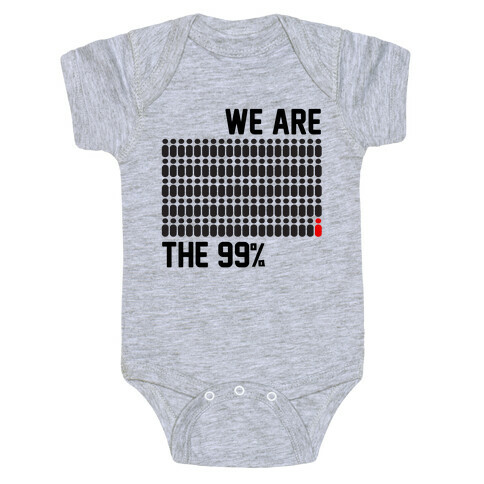 We are the 99% Baby One-Piece
