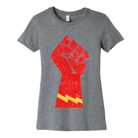 Flash Fist Womens T-Shirt