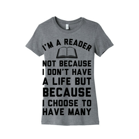 I'm A Reader Womens T-Shirt
