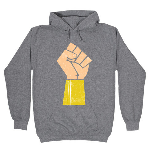 The Wonder of her Fists Hooded Sweatshirt