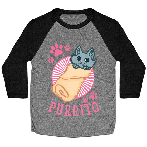 Purrito Baseball Tee