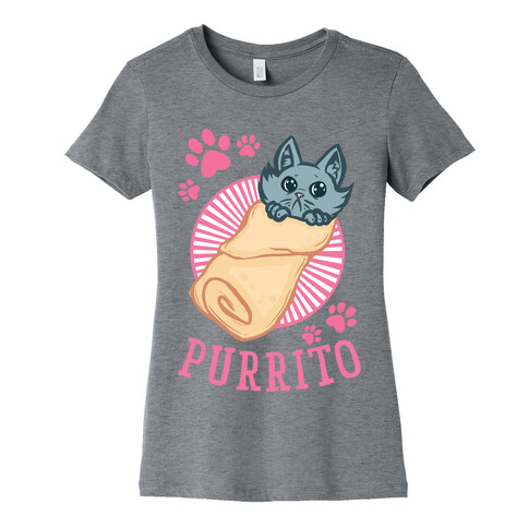 Purrito Womens T-Shirt