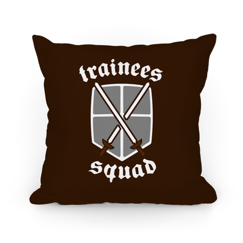 Trainees Squad Crest Pillow