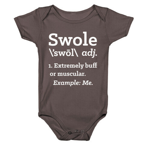 Swole Definition Baby One-Piece