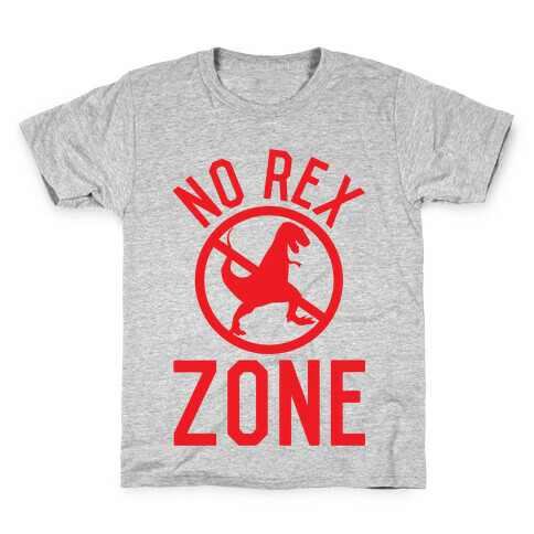 No Rex Zone Kids T-Shirt