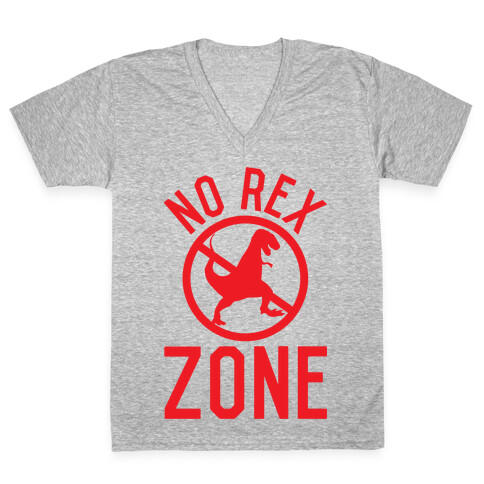 No Rex Zone V-Neck Tee Shirt