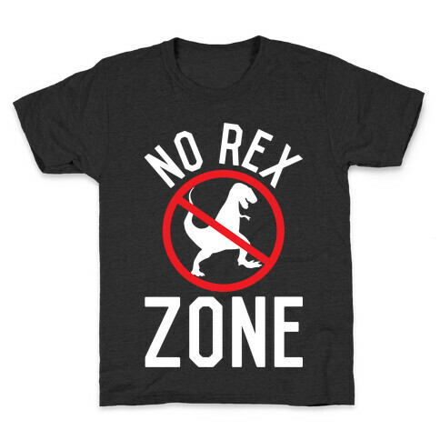 No Rex Zone Kids T-Shirt