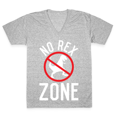 No Rex Zone V-Neck Tee Shirt