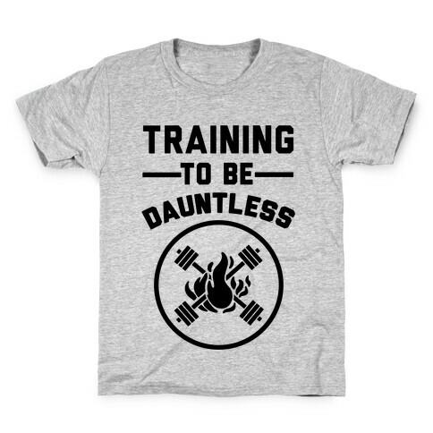 Training To Be Dauntless Kids T-Shirt
