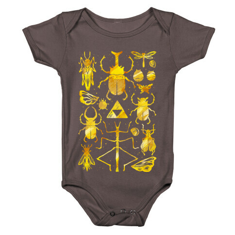 Golden Bug Collector Baby One-Piece
