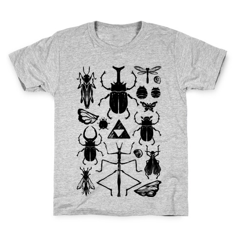 Golden Bug Collector Kids T-Shirt