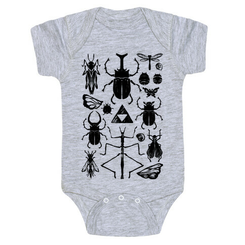 Golden Bug Collector Baby One-Piece