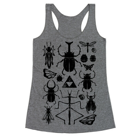 Golden Bug Collector Racerback Tank Top