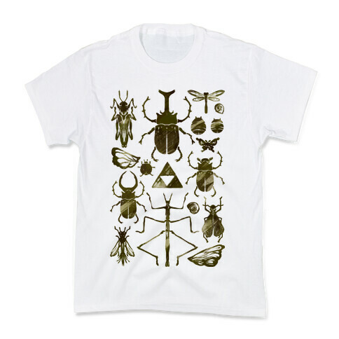 Golden Bug Collector Kids T-Shirt