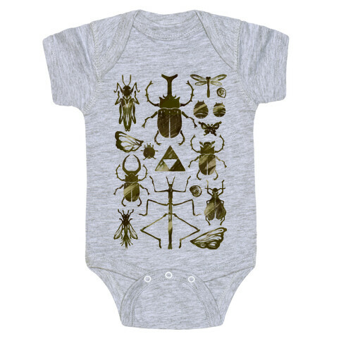 Golden Bug Collector Baby One-Piece