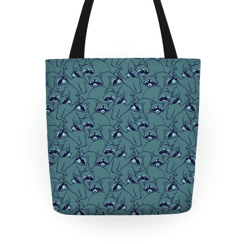 Cute Raccoon Pattern Tote