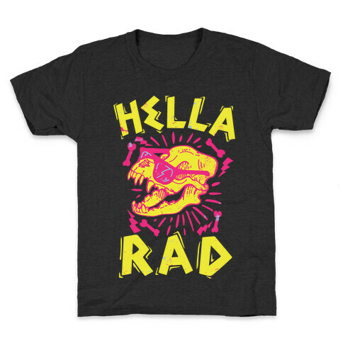 Hella Rad Skull Kids T-Shirt