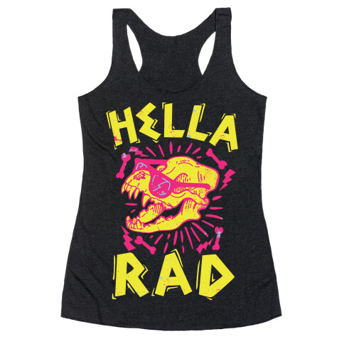 Hella Rad Skull Racerback Tank Top