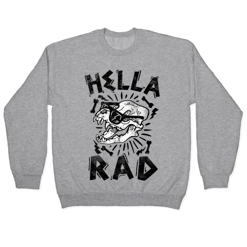 Hella Rad Skull Pullover