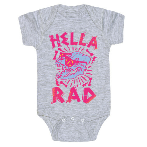 Hella Rad Skull Baby One-Piece