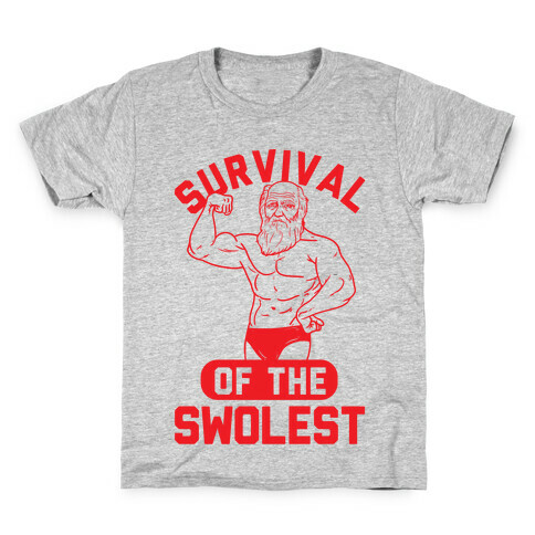 Survival Of The Swolest Kids T-Shirt