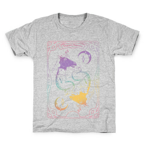 Unicorn Impostor Tarot Kids T-Shirt