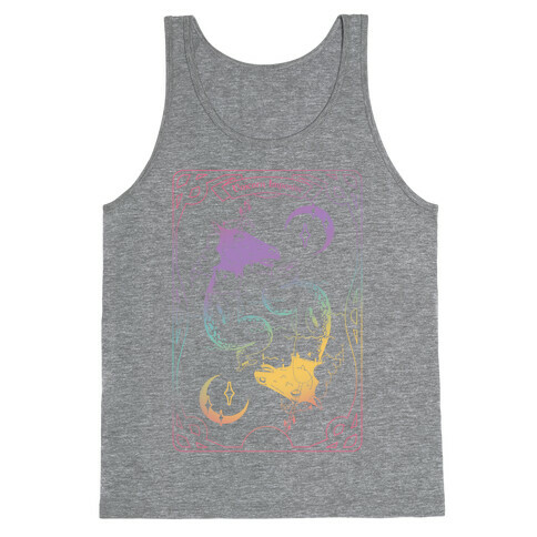 Unicorn Impostor Tarot Tank Top