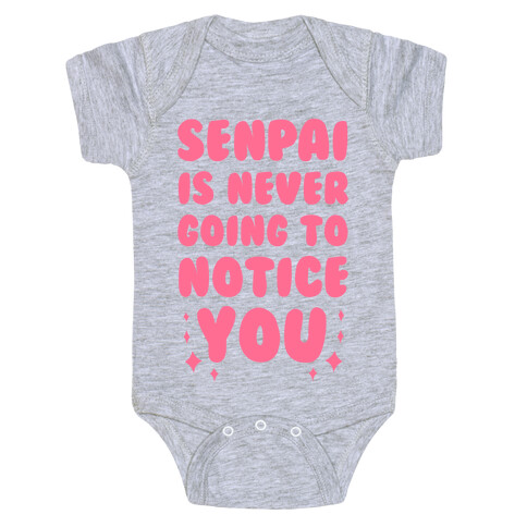 Senpai is Never Going to Notice You Baby One-Piece