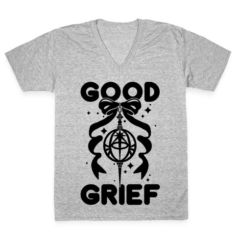 Good Grief V-Neck Tee Shirt