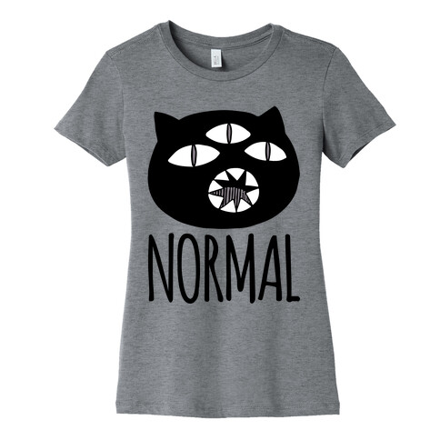 Completely Normal (Kuro cat) Womens T-Shirt