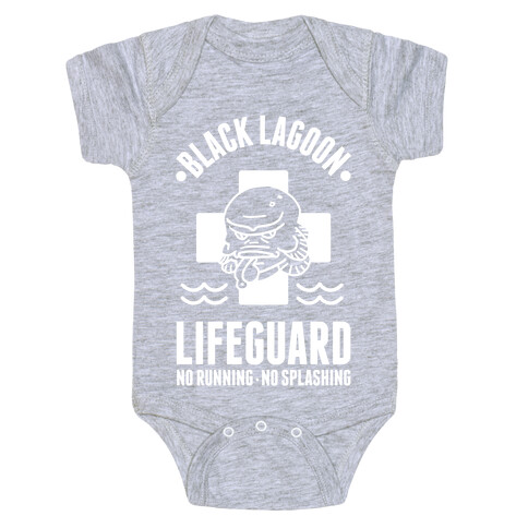 Black Lagoon Lifeguard Baby One-Piece