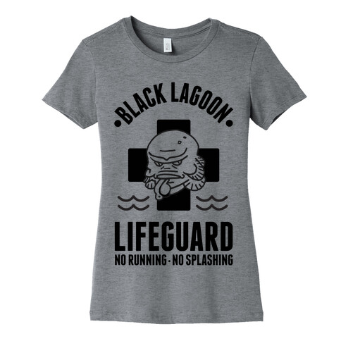 Black Lagoon Lifeguard Womens T-Shirt