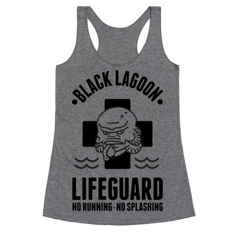 Black Lagoon Lifeguard Racerback Tank Top