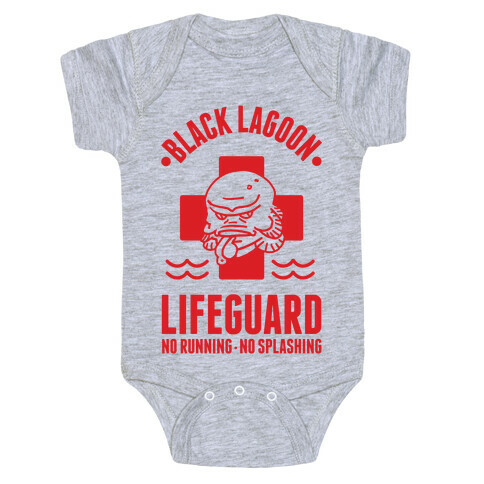Black Lagoon Lifeguard Baby One-Piece
