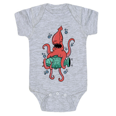 Squid Attack Baby One-Piece