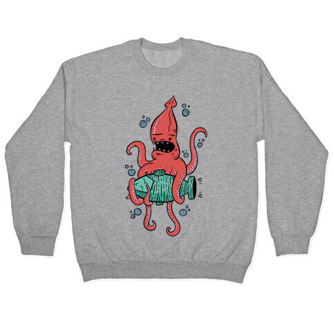 Squid Attack Pullover