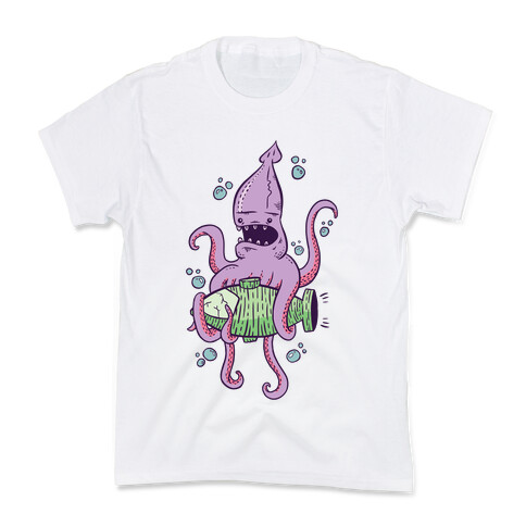 Squid Attack Kids T-Shirt