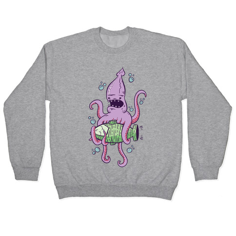 Squid Attack Pullover