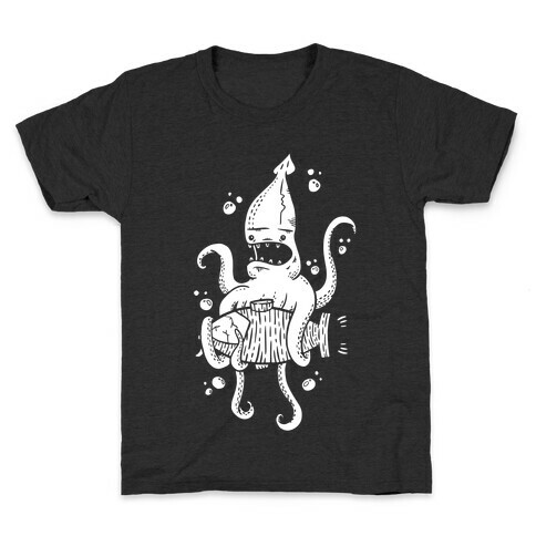 Squid Attack Kids T-Shirt