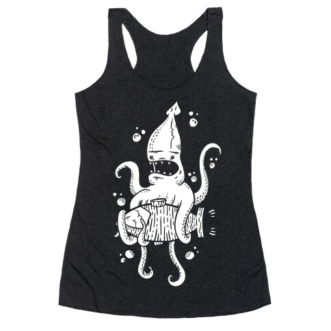 Squid Attack Racerback Tank Top