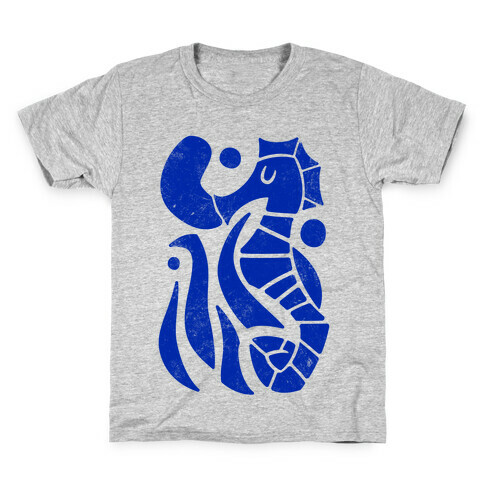 Bubbly Seahorse Kids T-Shirt