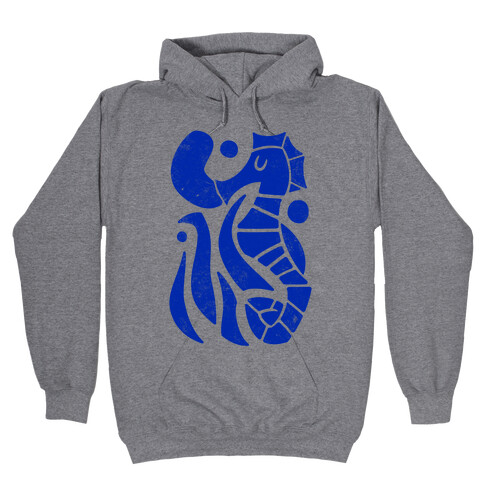 Bubbly Seahorse Hooded Sweatshirt